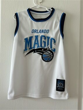 NBA Orlando Magic White, Blue & Black Kids Basketball Jersey